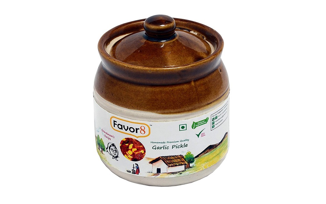 Favor8 Garlic Pickle    Jar  350 grams